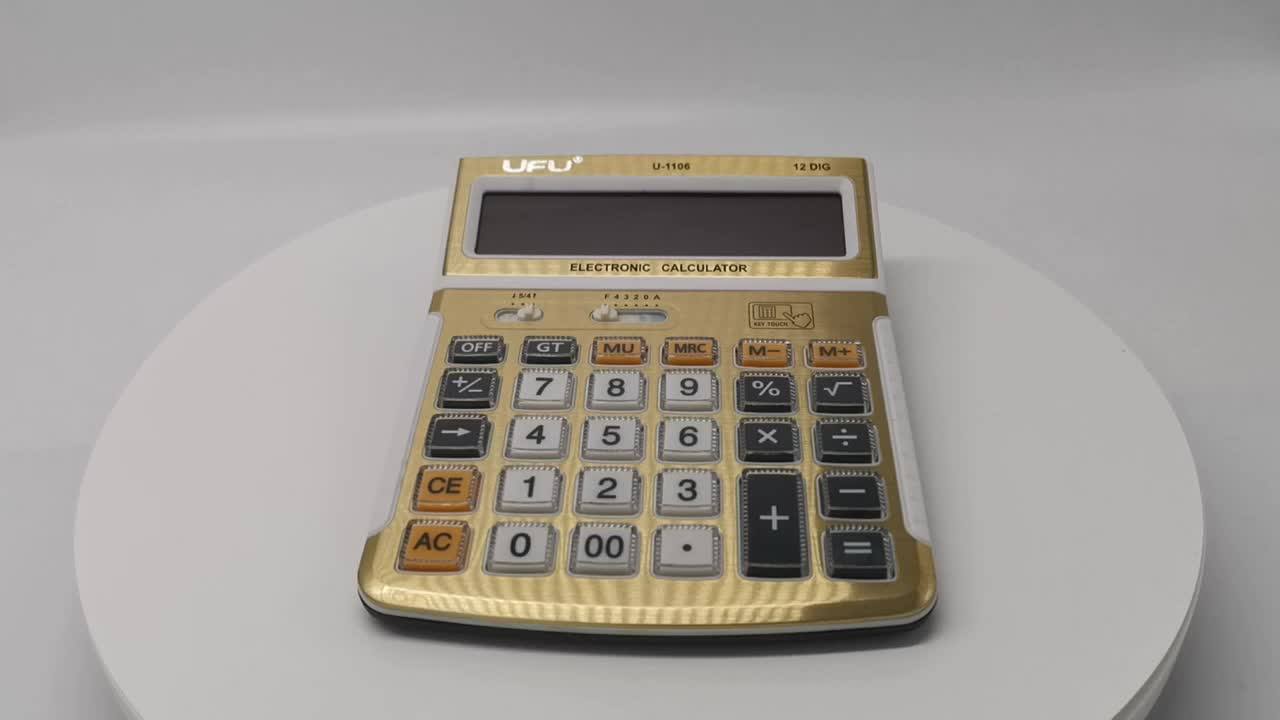 High Quality 12 Digit Office Desktop Table Scientific Calculator For