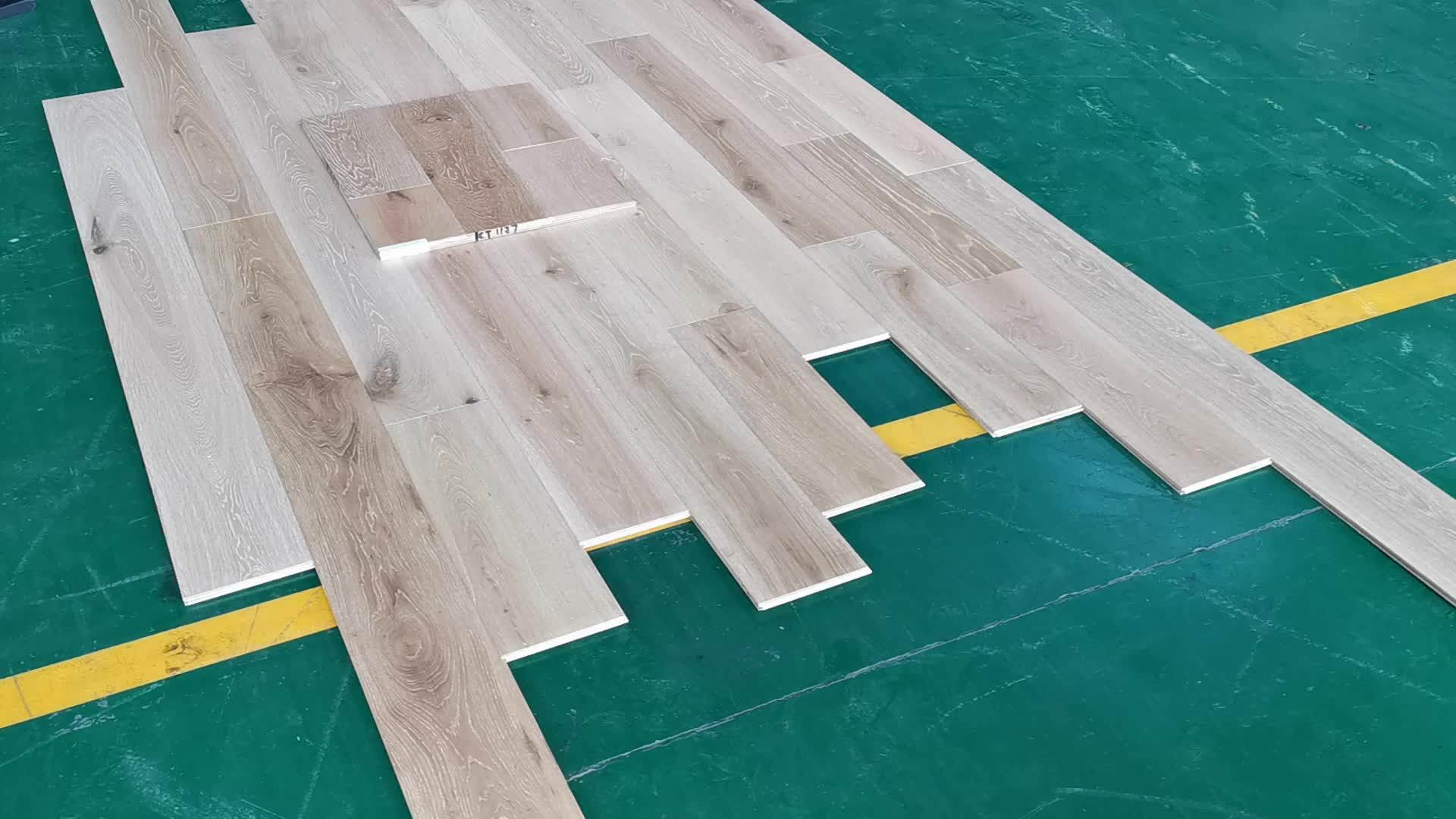 Kangton Natural European Oak Natural Color Engineered Timber Wood