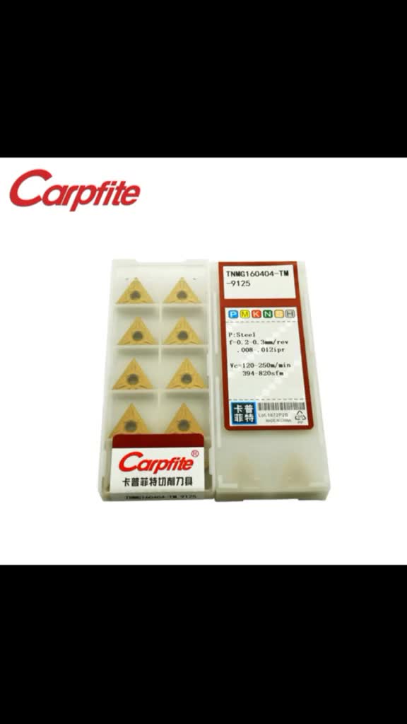 High Quality Carbide Insert Cnmg 120408/120412 Tnmg/dnmg/snmg Series