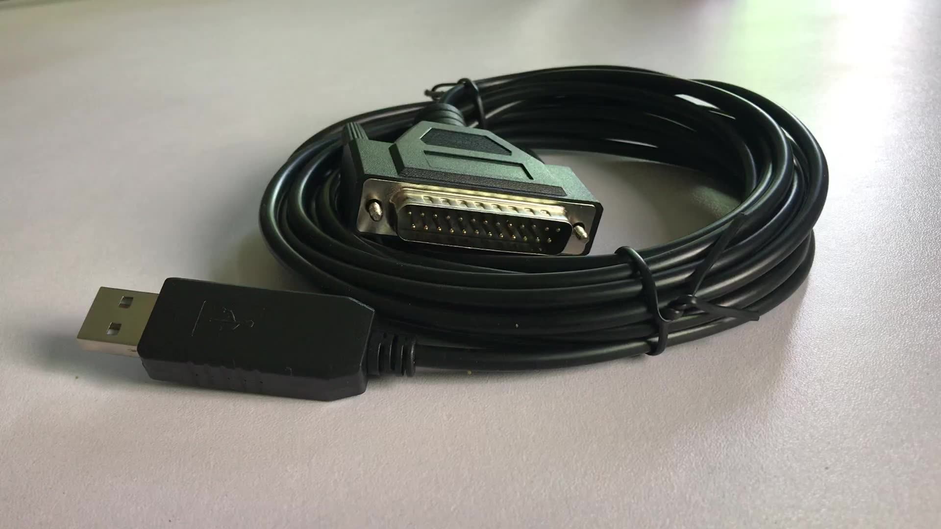 Belden Fanuc Cavo Seriale DB9F A DB25M CNC DNC Per PC/Laptop - Foto 6