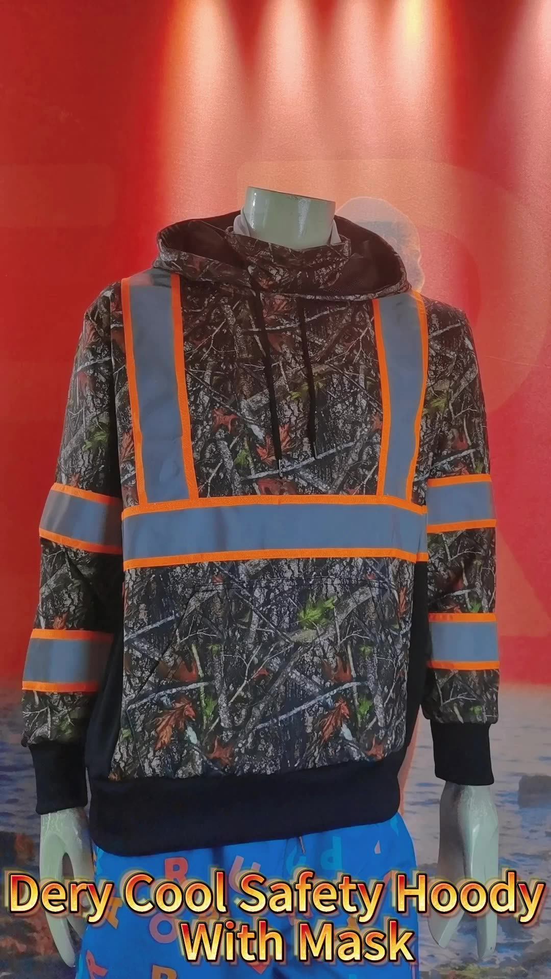 Custom High Visibility Reflective Jacket Fashion Fluorescence Work