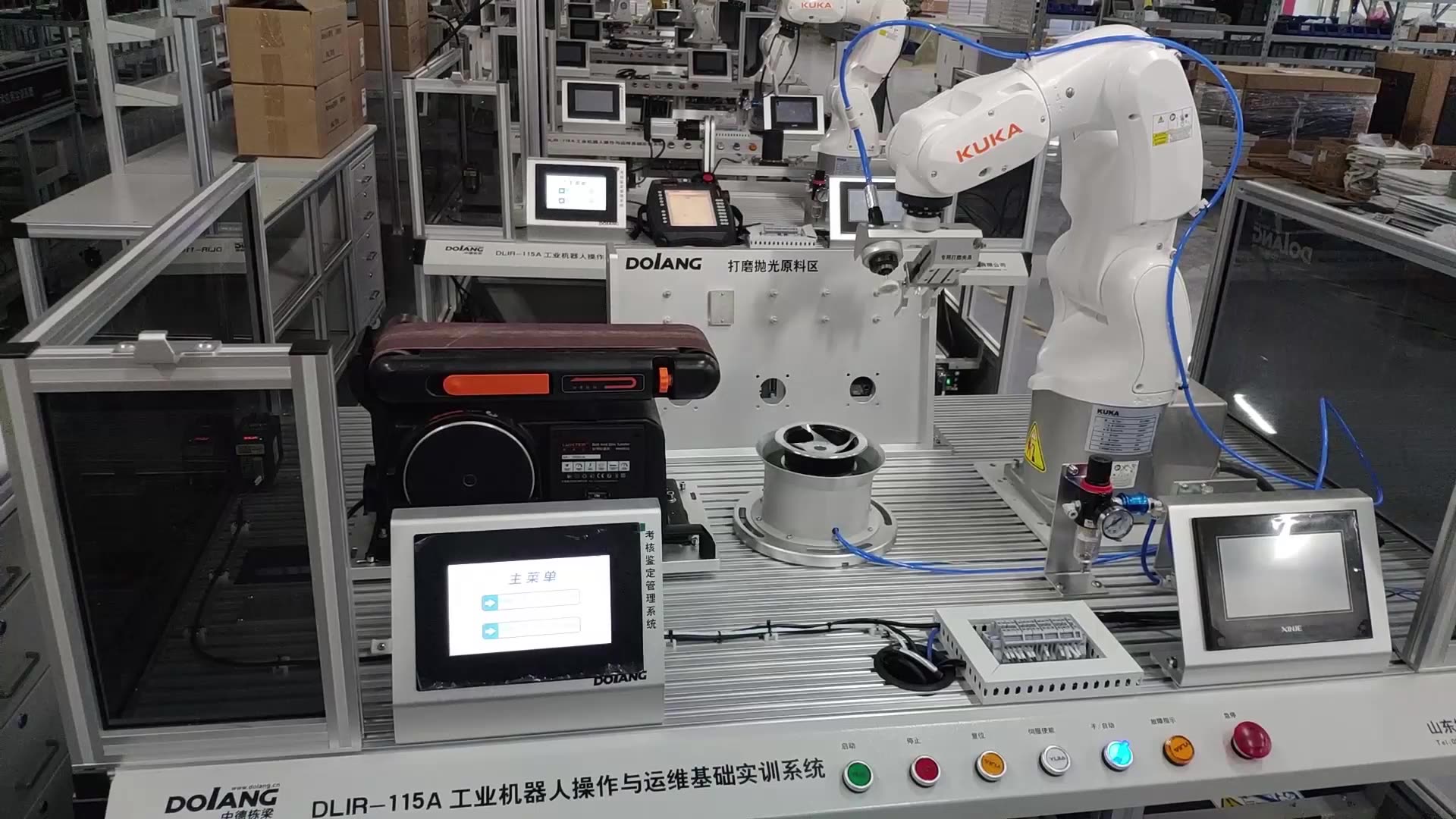 Tvet Training Equipoment Motor Training Model Transformer Trainer Motor