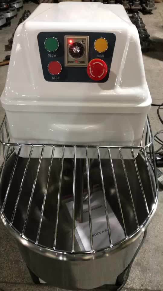 8kg To 20kg Capacity Dough Mixing Machine Spiral Dough Kneeding Mixer