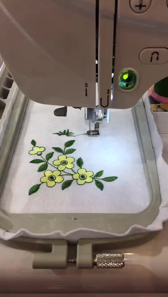 ES5 computerized embroidery sewing machine, View Househould Embroidery