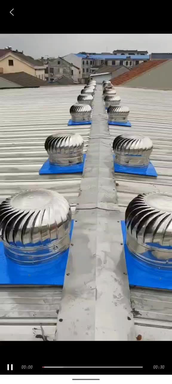 Nonpower Roof Turbine Ventilator Fan Without Power/ Automatic Non