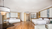 (Calendar Room) Area 1 of Sanya Yalong Bay Tianyu Resort Hotel selects a large room for 4 people