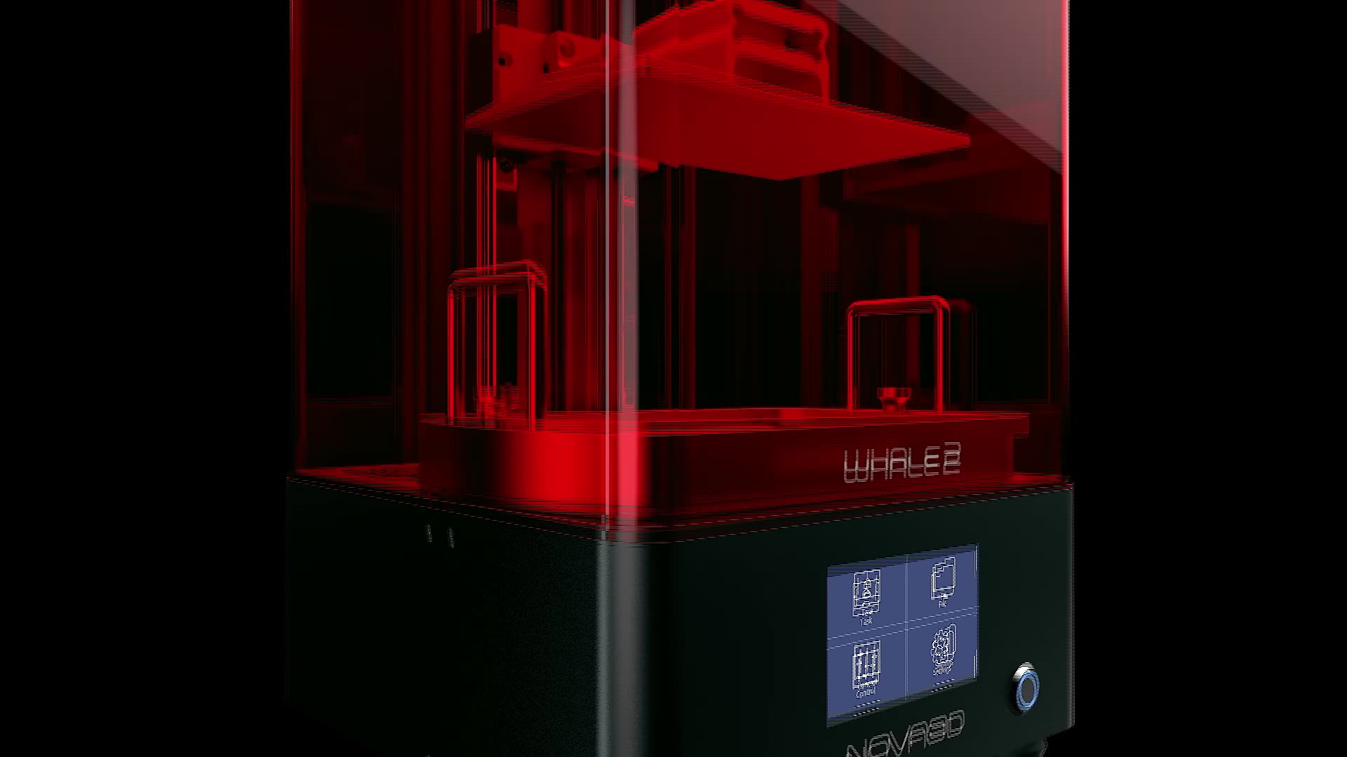 3d Printer Resin High Speed High Precision Nova3d Whale2 3d Printer For