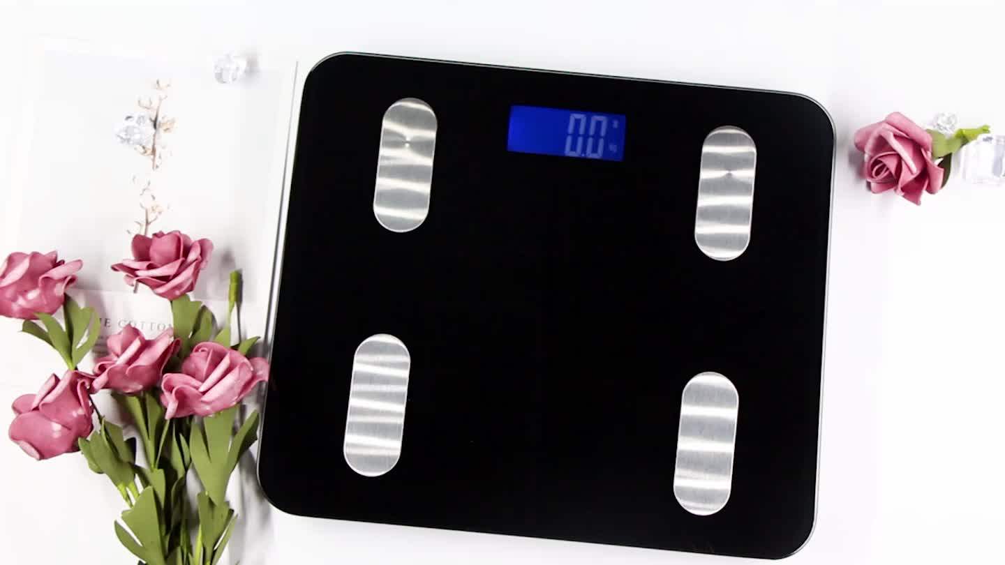 200mah Usb Recharge Battery 6mm Tempered Glass 180kg Bathroom Body