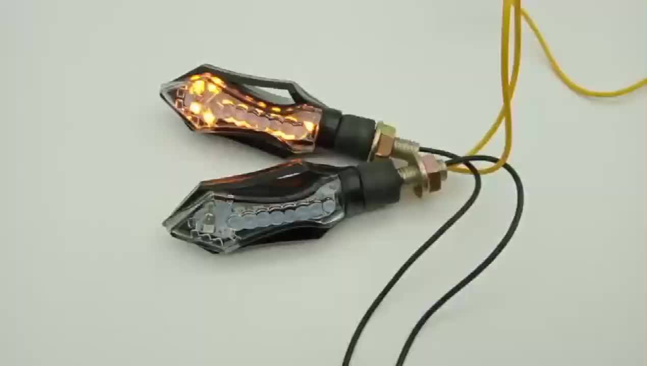 12v Motorcycle Led Light Flowing Motorcycle Led Turn Signal Indicator