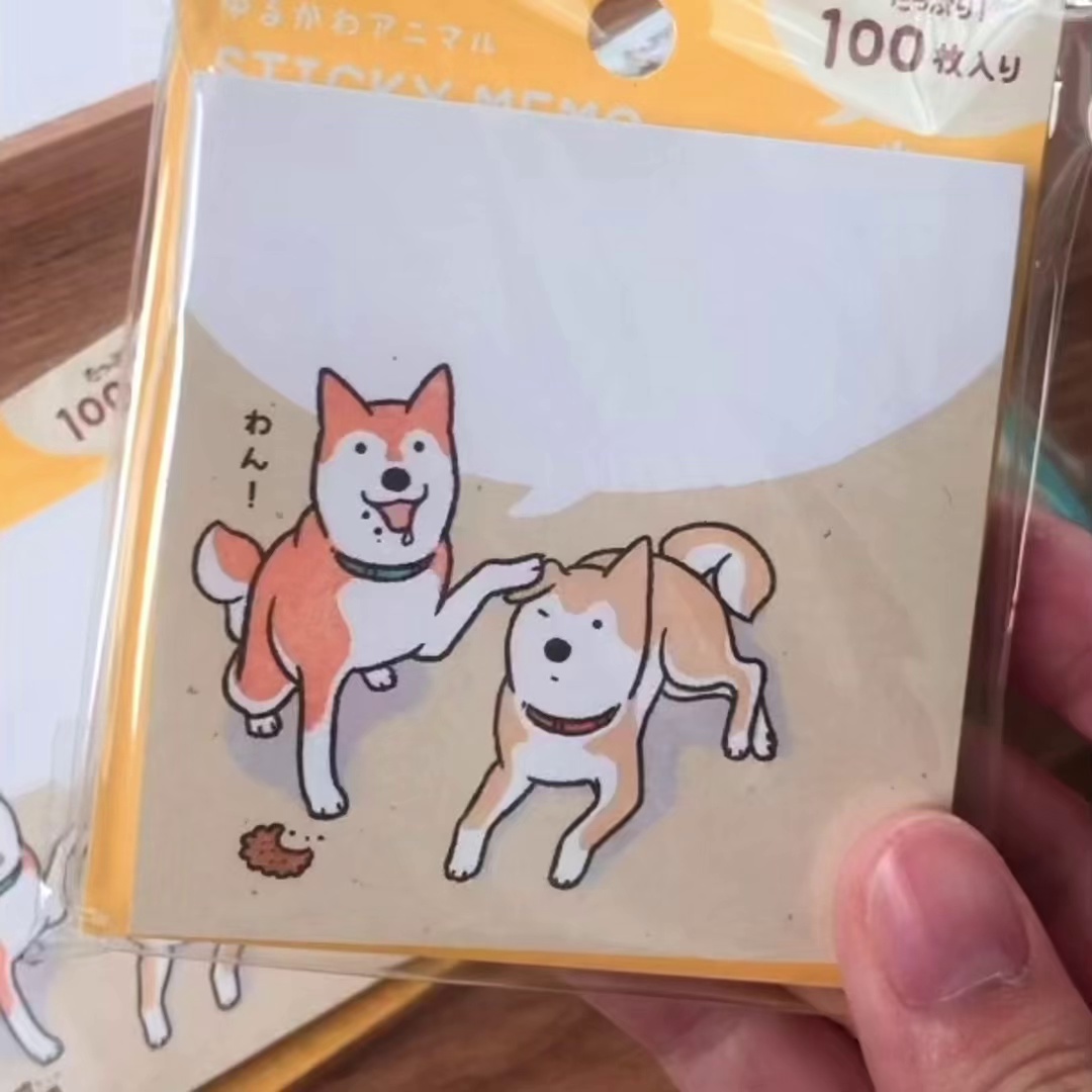 用了amifa柴犬便签后，我的桌面变治愈了✨