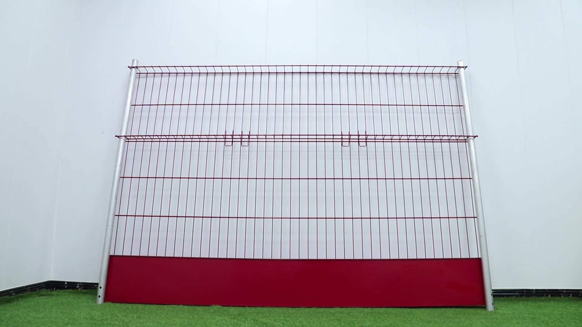 Safety Steel Frame Edge Protection Barrier System For Structural Design