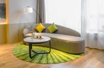 Hangzhou Future Science and Technology City Aduo S Hotel a wooden twin room