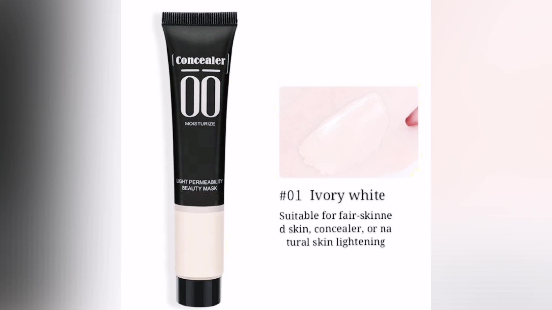 white cover stick concealer