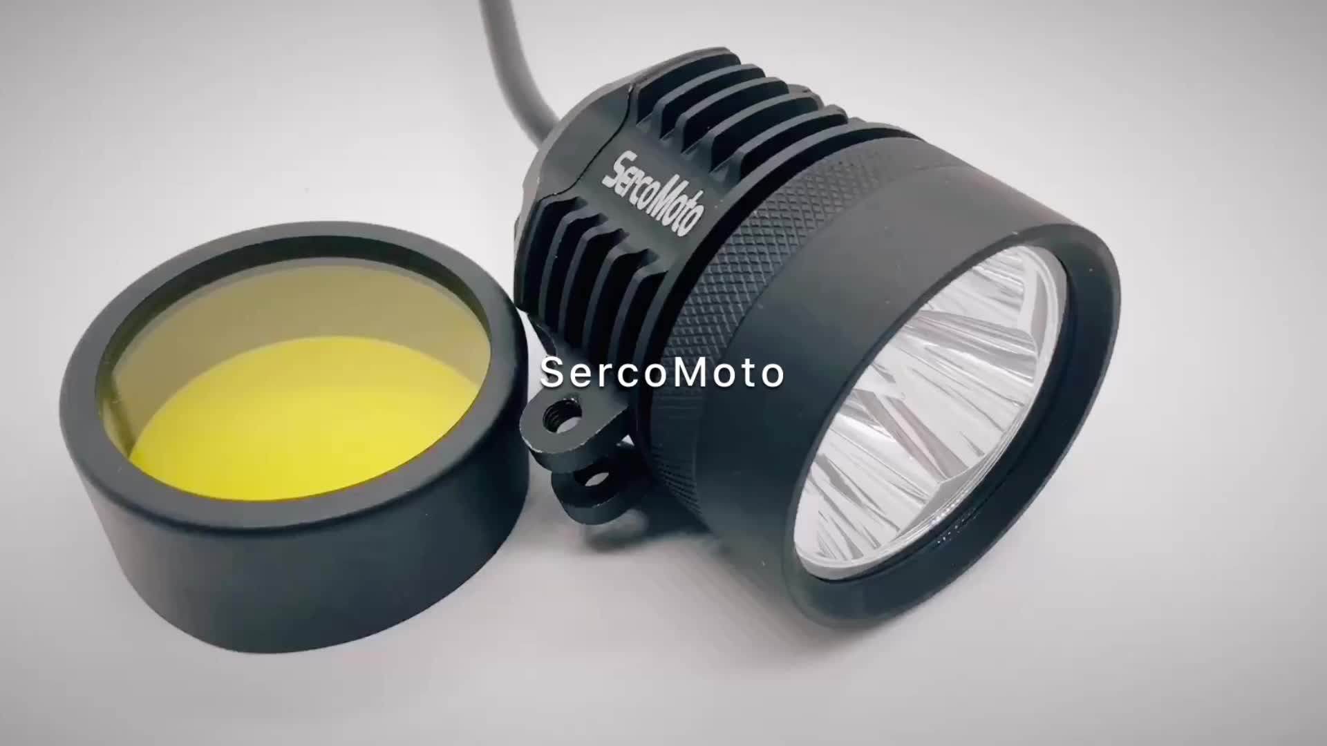 Sm4122 Motorcycle Led Auxiliary Driving Light Buy Mini