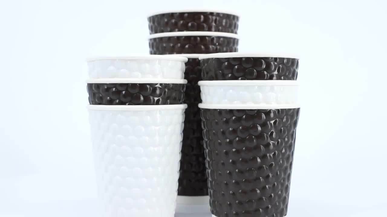 Disposable Kraft Paper Coffee Cup Carton Snack And Drink Cup Buy