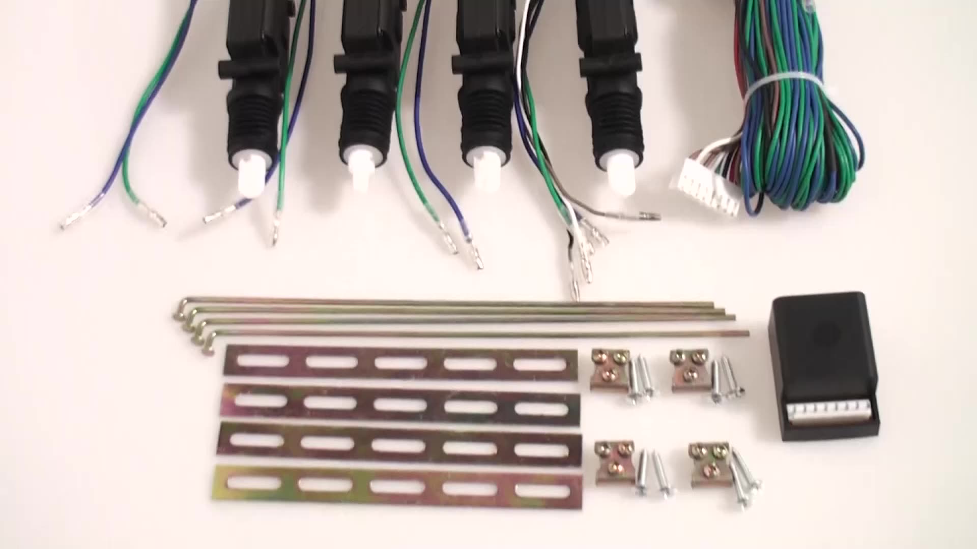 Universal Dc 12v 24v Car Door Lock Actuator Central Locking System