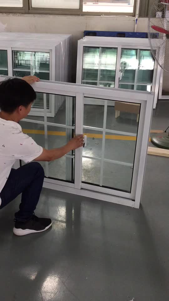 Cheap Price Aluminium Double Glass Sliding Sash Windows In Philippines