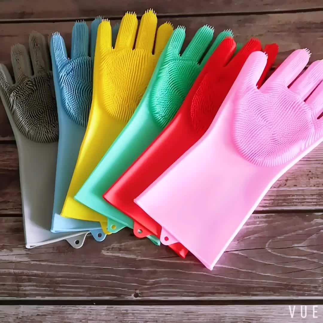 Bhd 100 Food Grade Silicone Ecofriendly Scrubber Cleaning Sponge