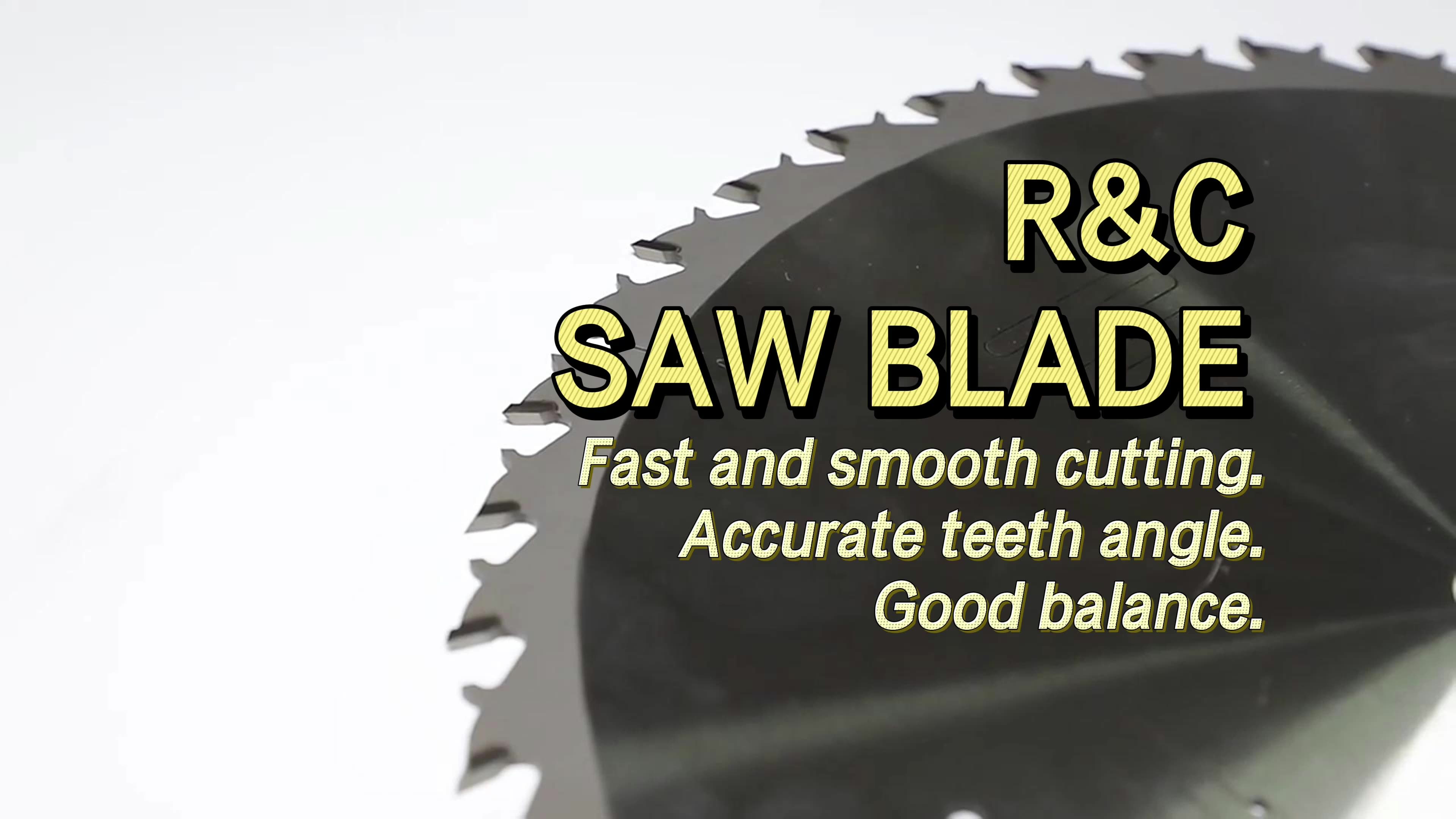 Tct Sharp Wood Cutting Circular Solid Disc Carbide Saw Blade For Mdf