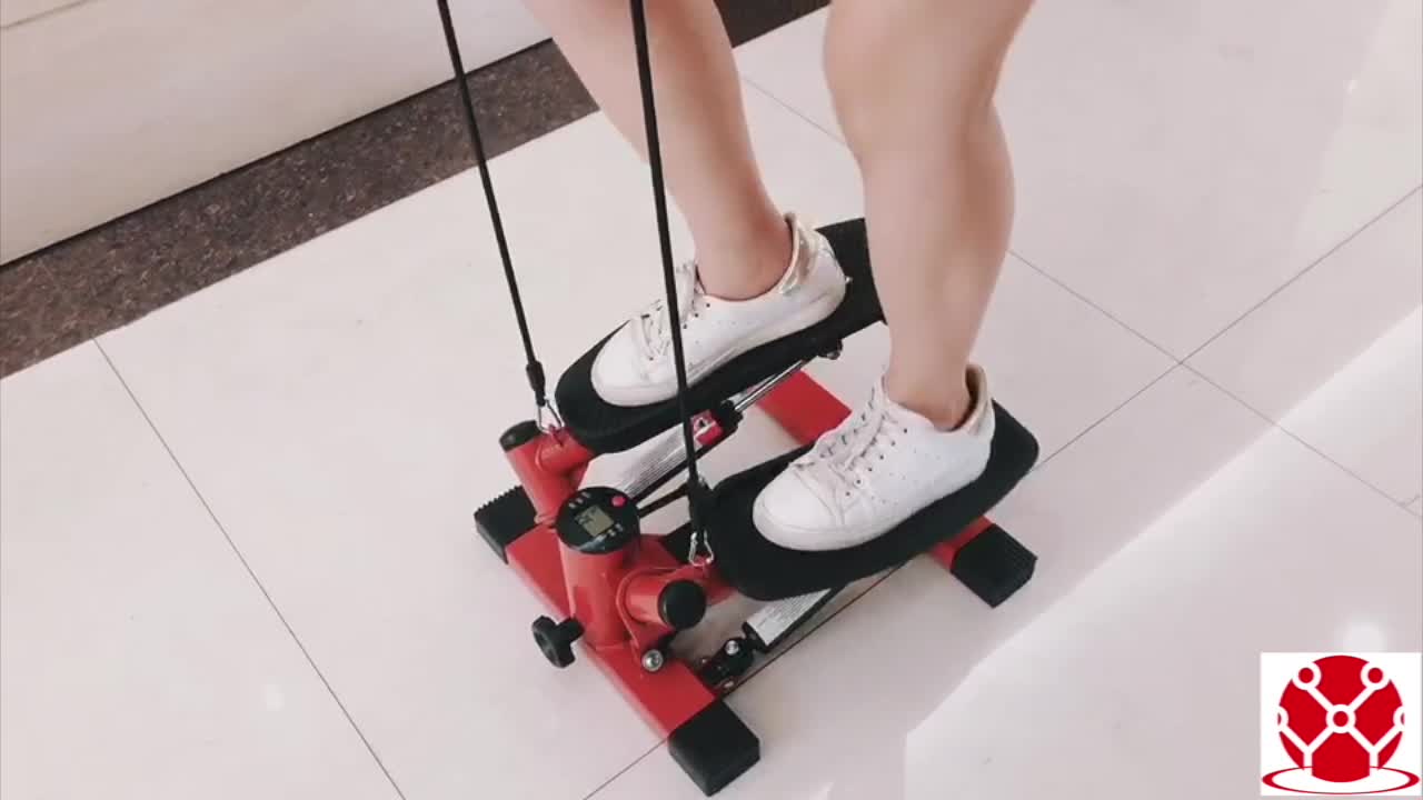 Twist And Shape Stepper Leg Exercise Machine Portable Sitdown Fitness