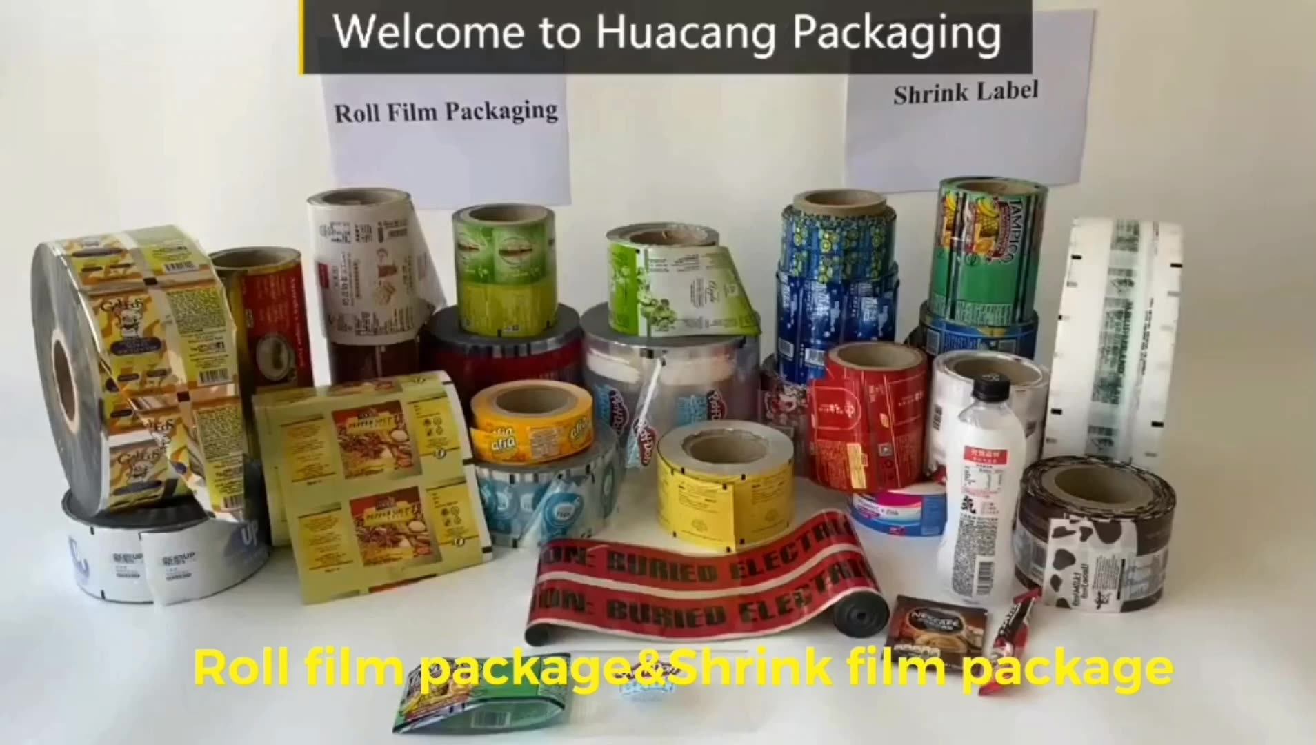 2022 Eco Friendly Food Packaging Laminated Material Plastic Bag Foil