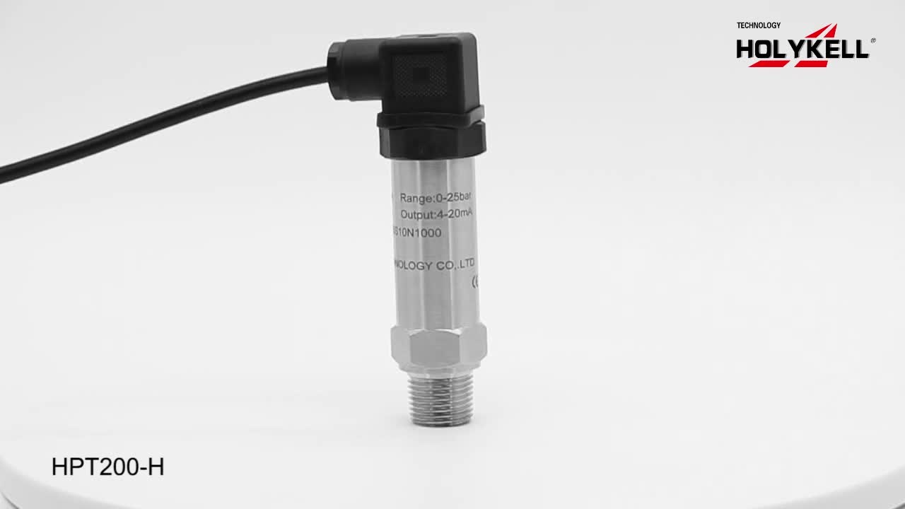Holykell Factory Microfused Silicon Strain Gauge Hpt200 420ma Digital