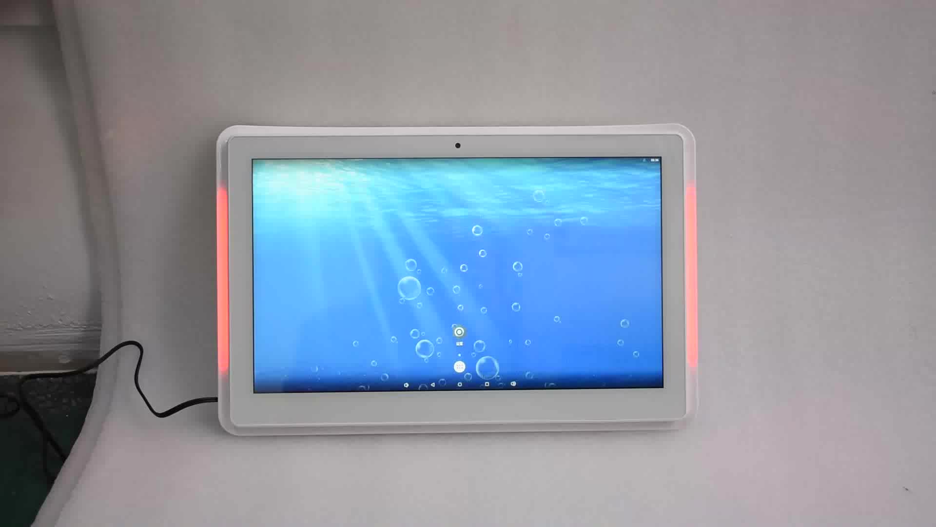 10.1 Inch All In One Touch Screen Display Poe Android Tablet With Led Light For Meeting Room