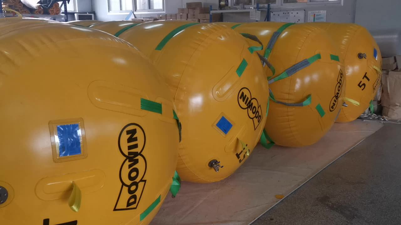 Hf Welding Marine Salvage Inflatable Boat Lift Air Bags Totally