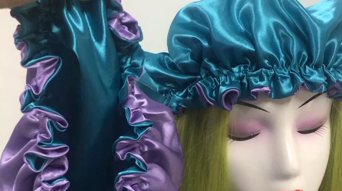 Luxury Mommy And Me Double Satin Custom Hair Head Wrap