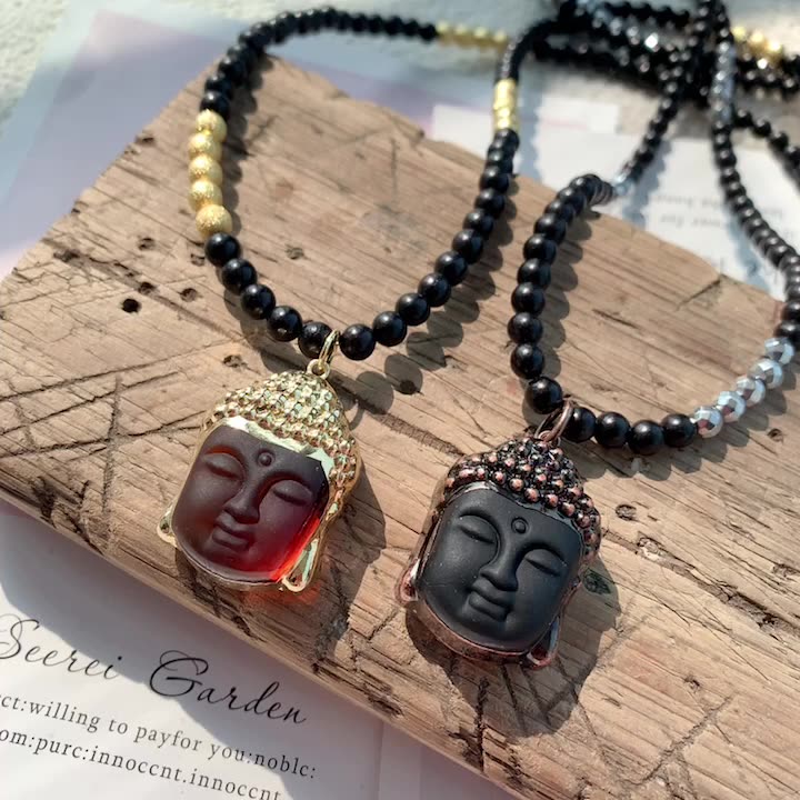 アクセサリー huberstore Natural Stone Beads Neckless Screenshot2024-07-08at2.21.
