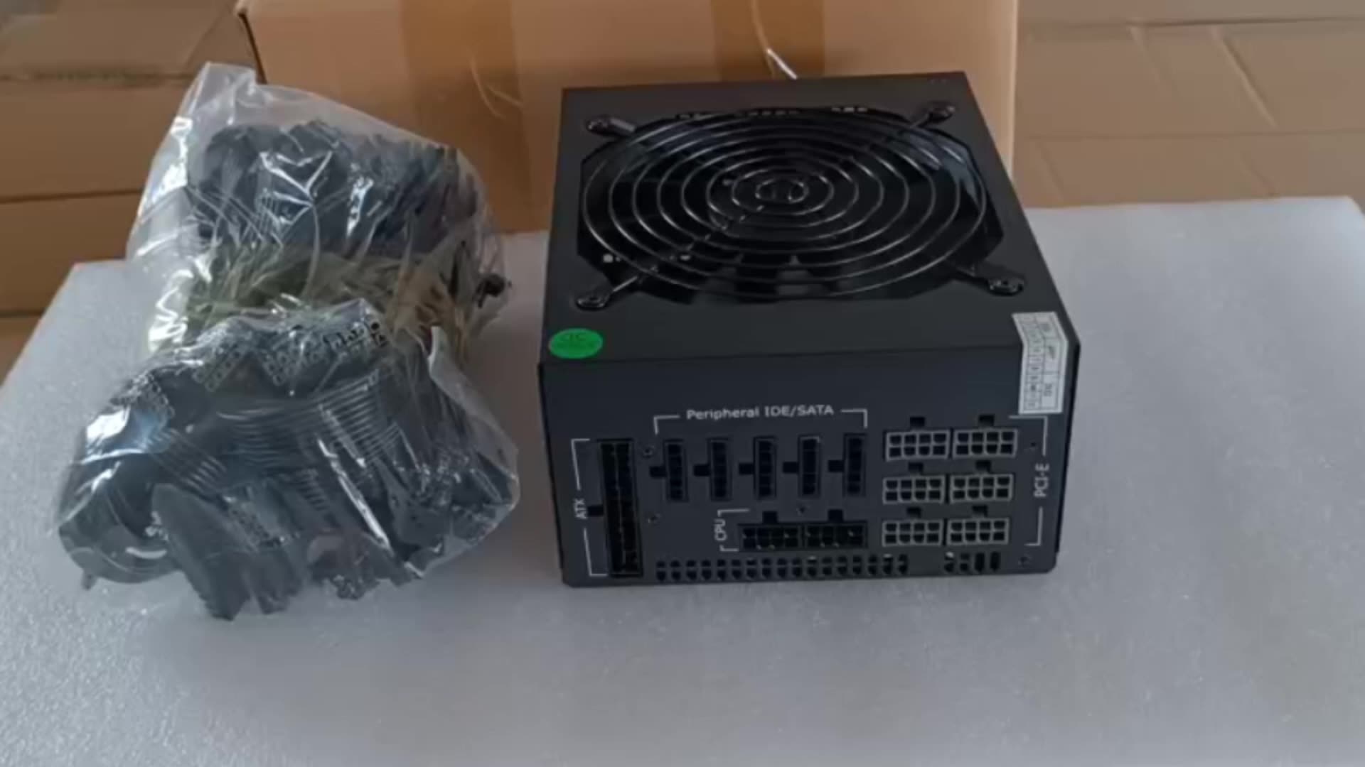 Modular Power Supply 1600 Watt Switching Power Supply Psu Support 6 Gpus Gpu Designed Fully