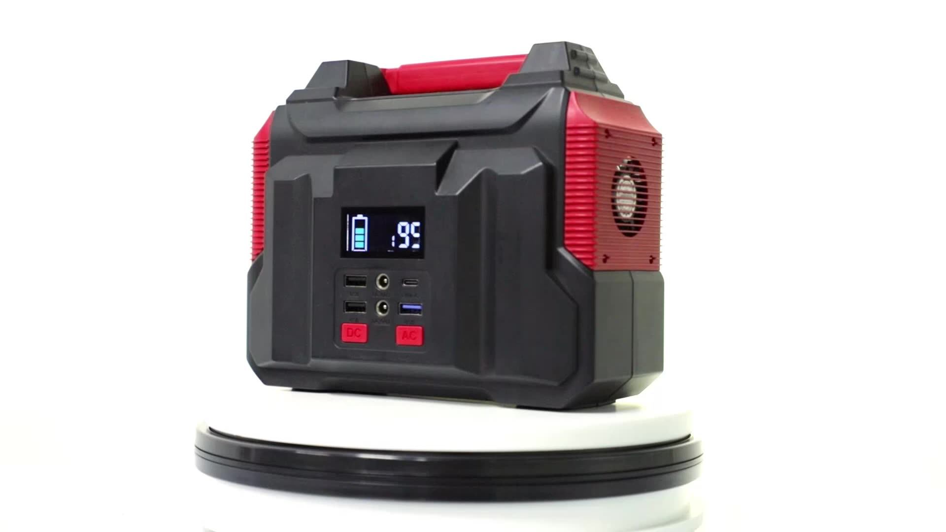 2021 Trending Product 300w Solar Generator 60000mah Portable