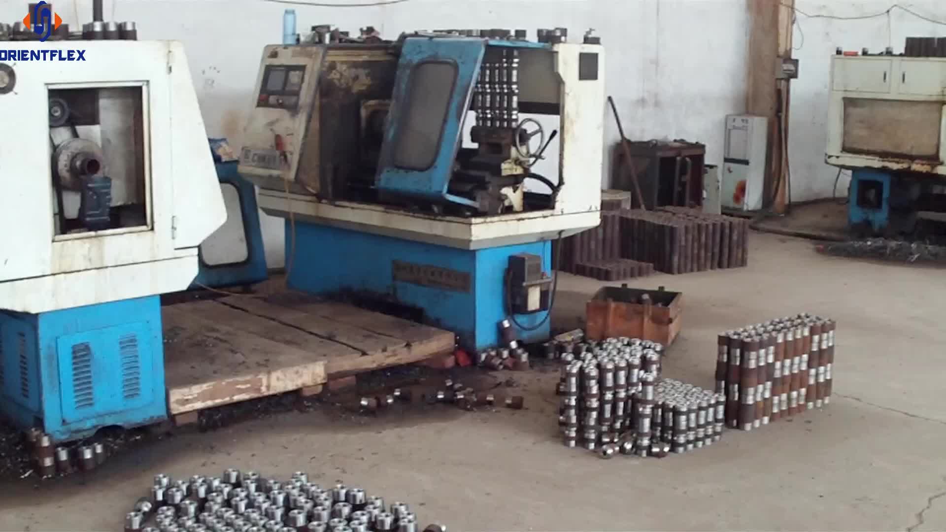 Oem Steel/brass High Pressure Reusable Swivel Tractor Hydraulic Hose Fittings For Sale Near Me