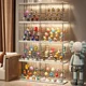 Big blind box storage display stand bubble Mart desktop transparent storage box Lego hand-held ornaments display cabinet wholesale
