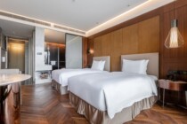 Suzhou Yangcheng Lake Laobeimen Park Hotel Yayue Garden Twin Room