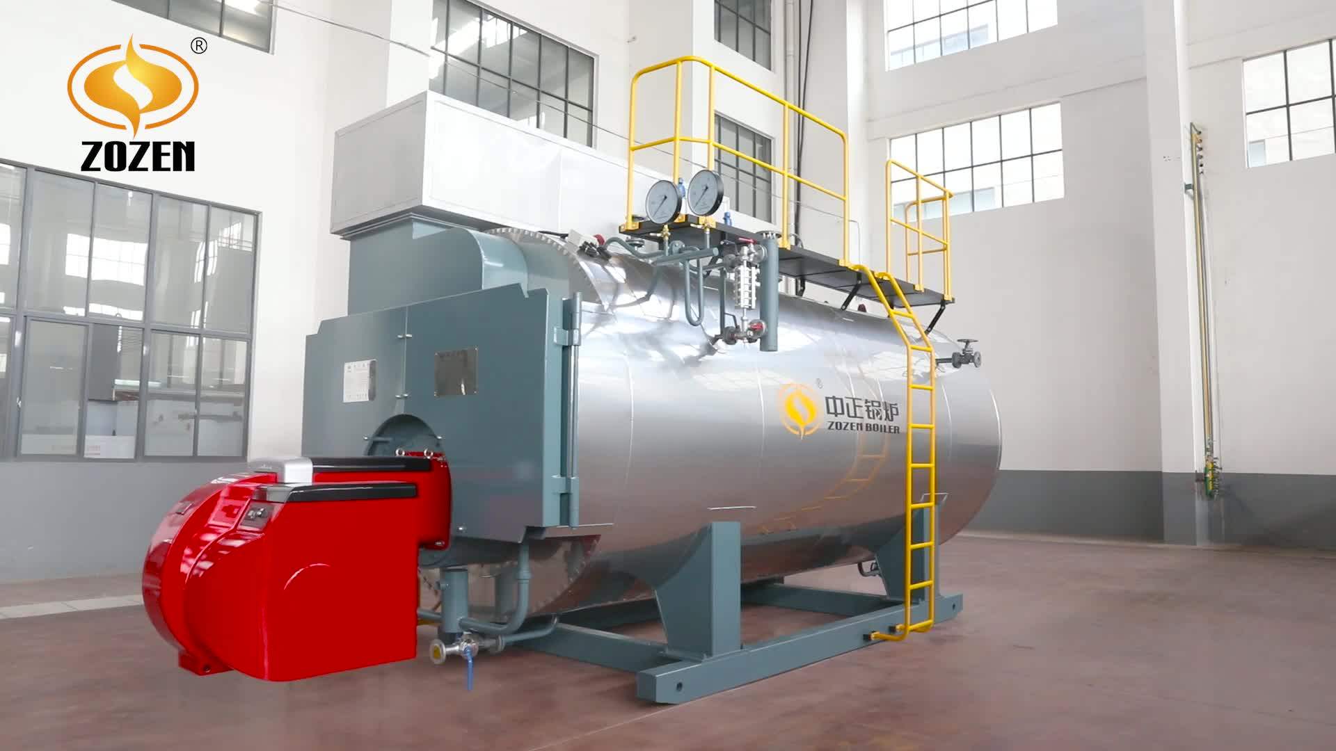 Wns Industrial Use Natural Gas Lpg Fired Steamer Boiler Buy Steam