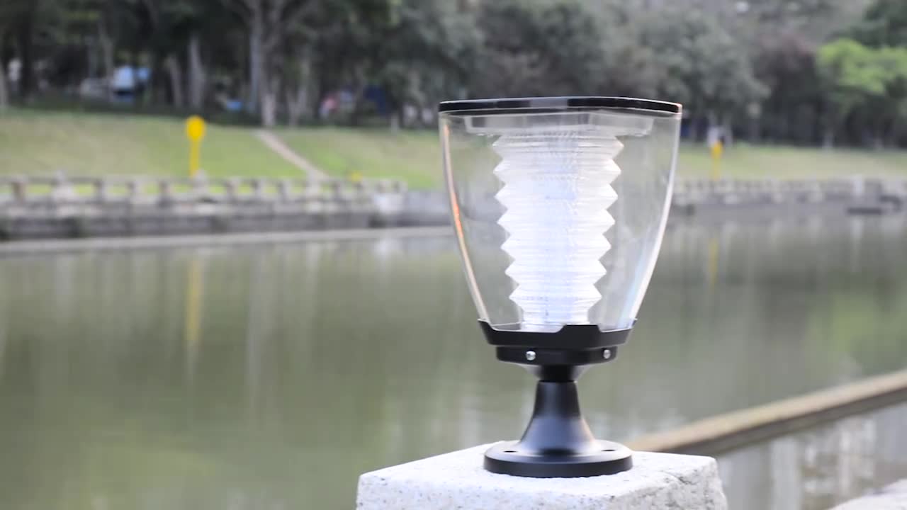 Sresky New Design Ultra Bright Aluminum Outdoor All In One Led Meadow