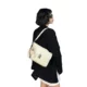 Niche Genuine Leather Buckle Underarm Tote Bag Women's 2025 Spring and Summer New Arrival Large Capacity Casual Shoulder Bag Trendy Crossbody Bag