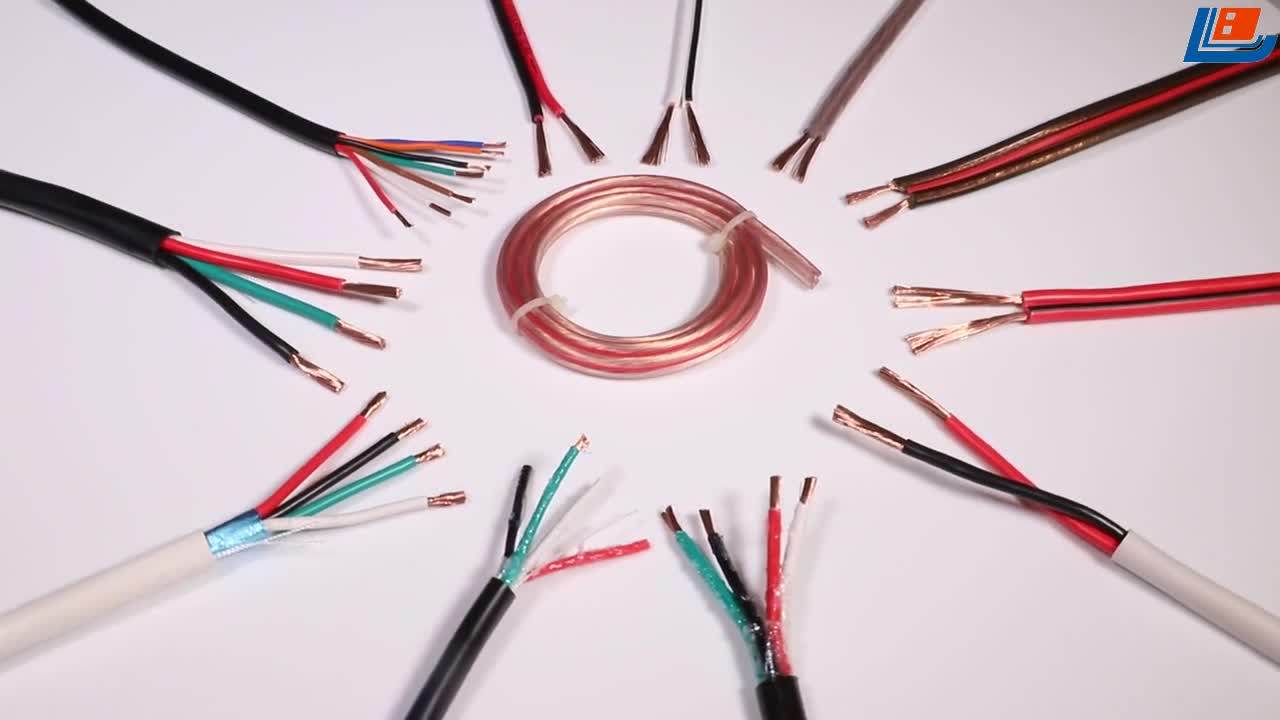 10 / 12 / 14 / 16 / 18 Awg 2 / 4 / 8 Core Ofc Oxygen Free Audiophile