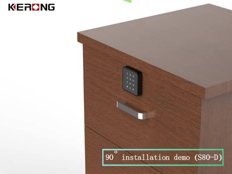 Kerong Electronic Safe Smart Rfid Locker Lock For Sauna Locker