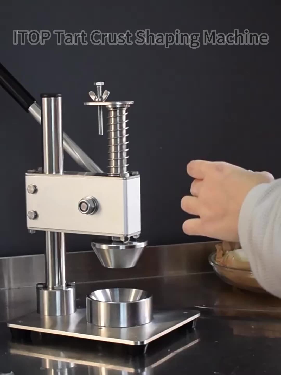 Manual Egg Tart Forming Maker/pie Crust Tart Making Machine/dough Pie