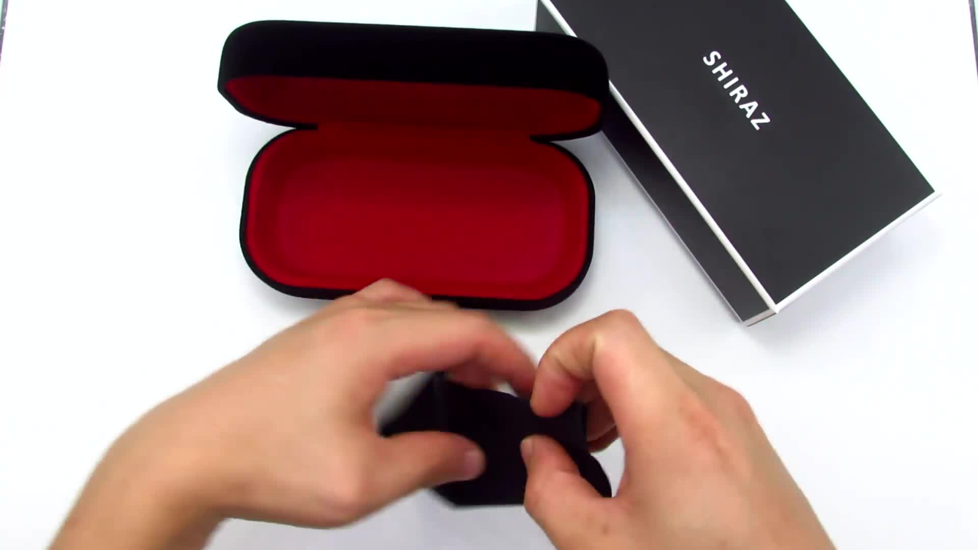 Folding Eye Glasses Case Cardboard Boxes For Glasses Shipping Boxes