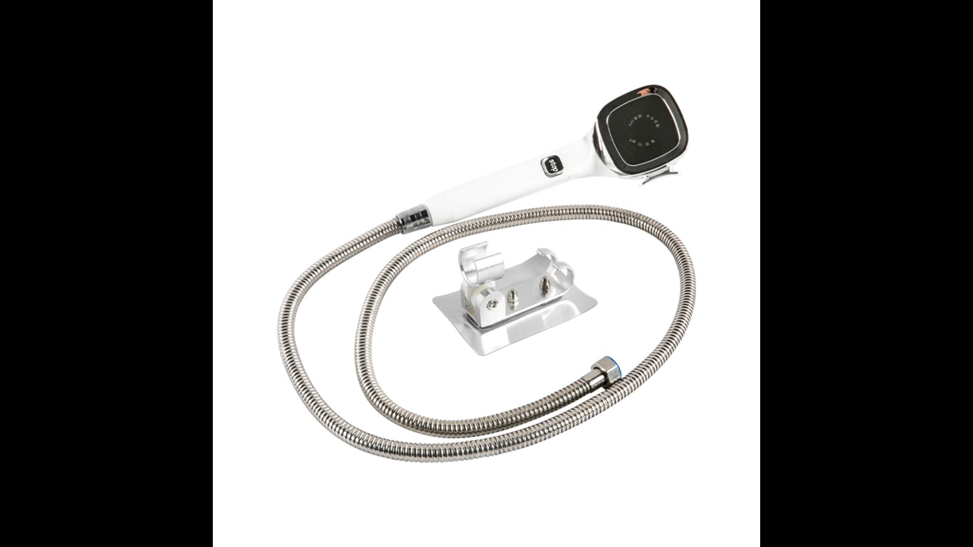 Abs Square High Pressure Rain Shower Head Tiktok Shower Head With