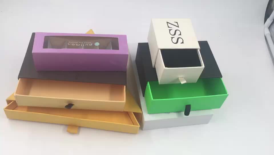 Wholesale Custom Pull Out Packaging Box,Tray And Sleeve Rigid Paper