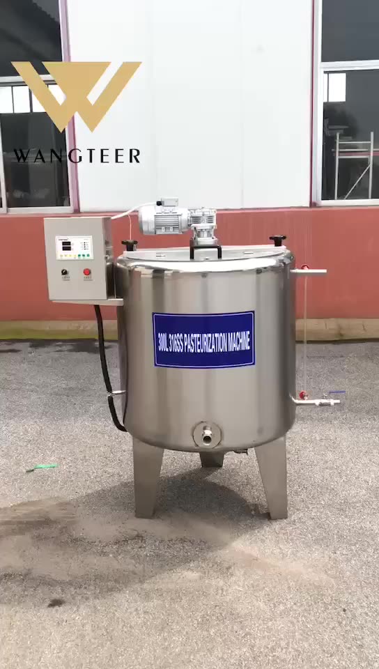 100l 150l 300l 500l 304 Food Grade Stainless Steel Juice Milk