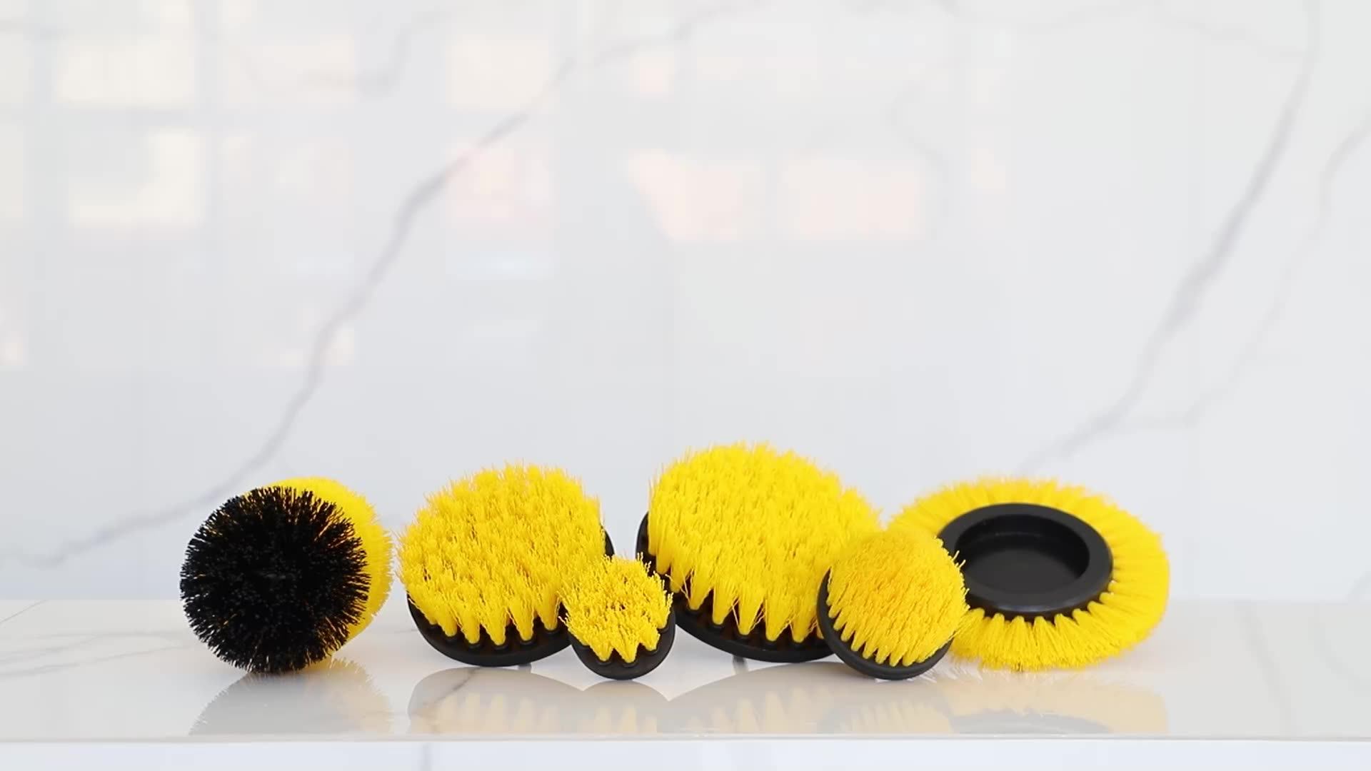 22piece Drill Brush Attachments Set,Power Scrubber Brush With Extend