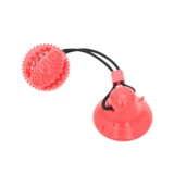 Собачья игрушка игрушка всасывание чашки растягивающихся шариков Большая собака кусает лабрадо золотой мех