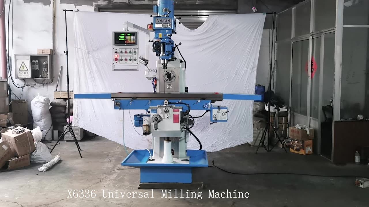 Hot Sale Kent Universal Vertical Turret Milling Machine X6325 Harbor Freight Buy Milling