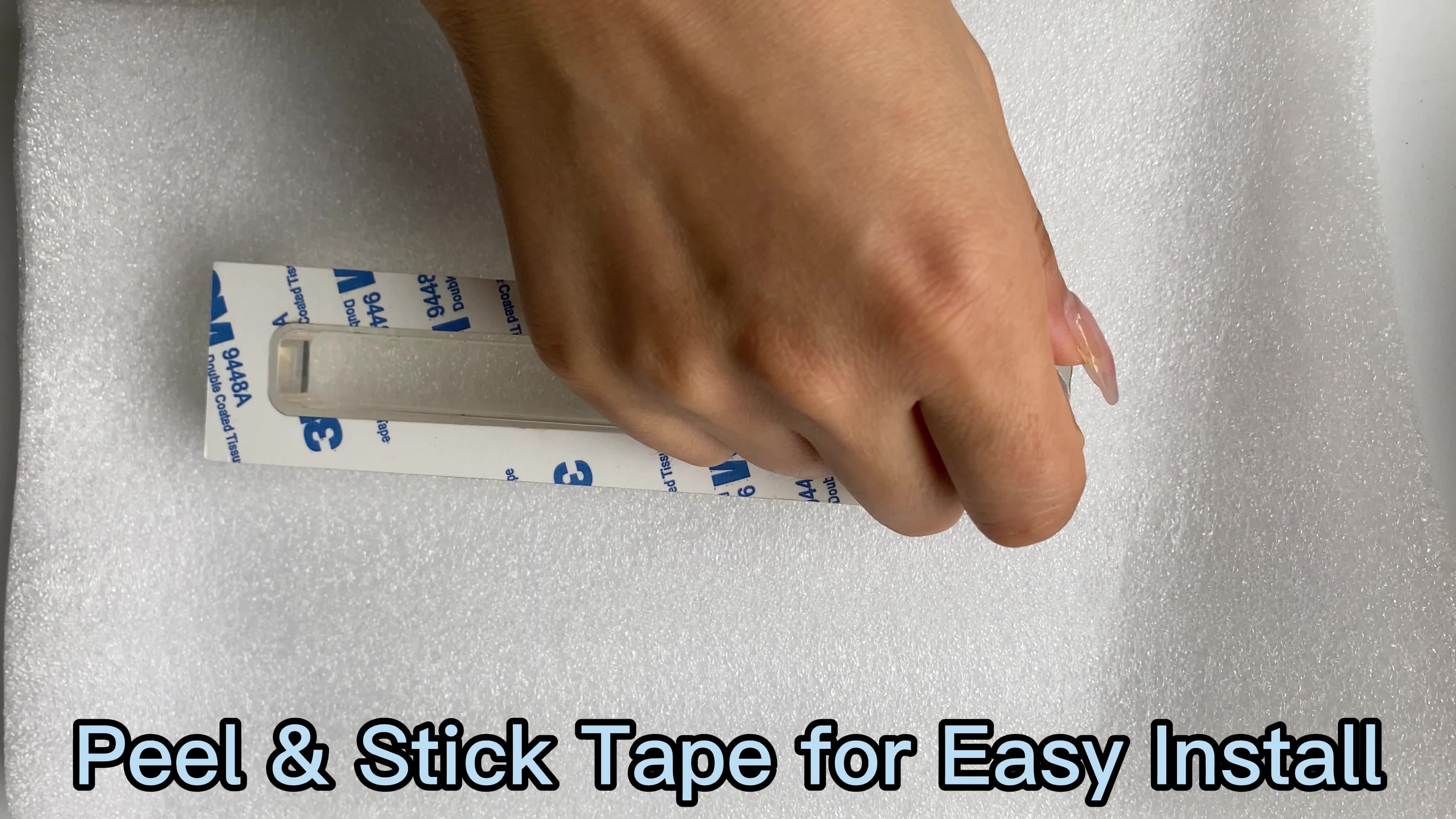 Acrylic Mezuzah Jewish Judaica Scroll Case Custom Printed Jewish Lucite