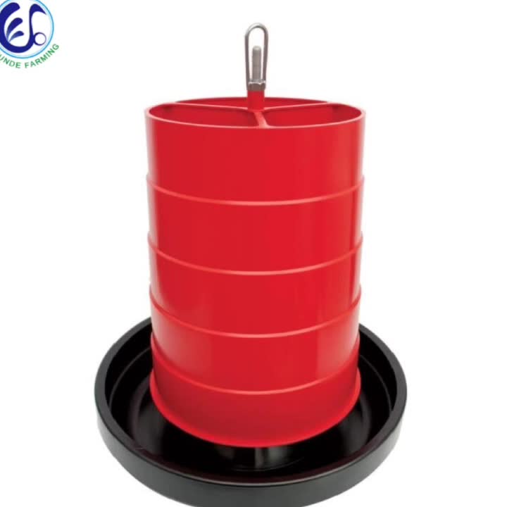 Automatic Poultry Feeder For Chickens Birds Pigeon Quail 15kg Drinkers